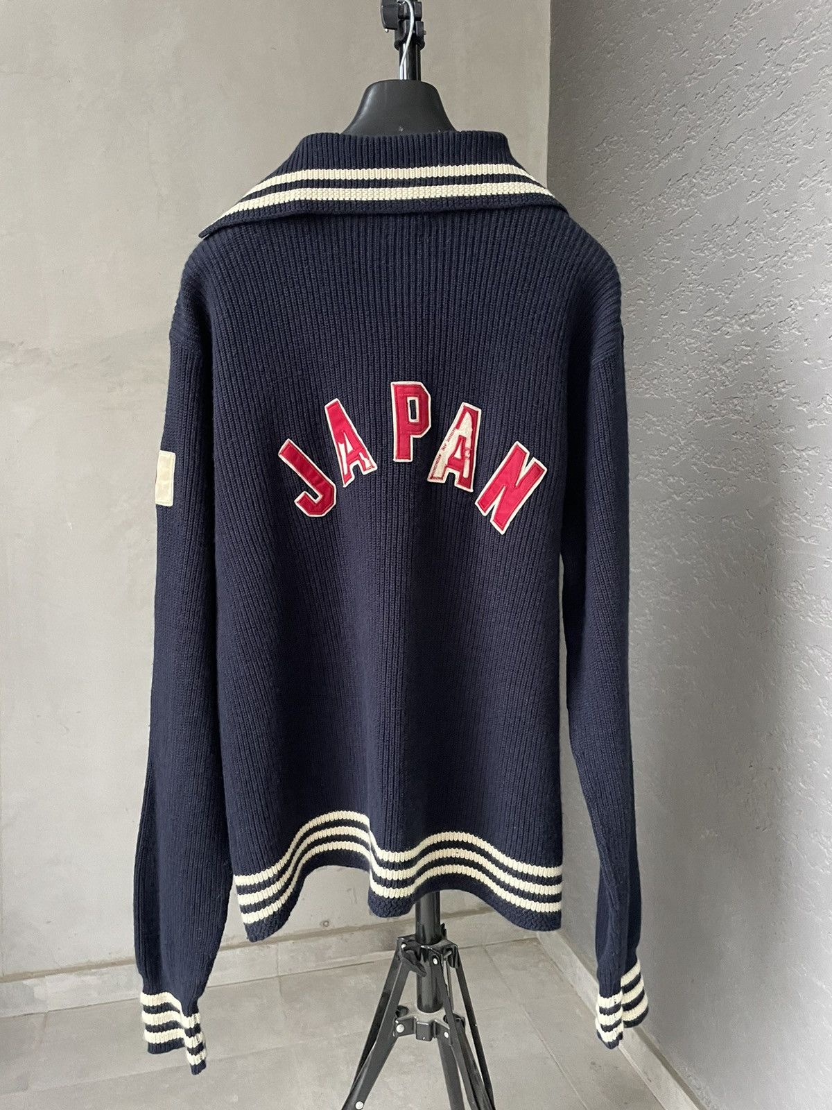 Polo Ralph Lauren Vintage Ralph Lauren Knit Sweater Japan Cashmere Blue XXL Size US XXL / EU 58 / 5 - 1 Thumbnail