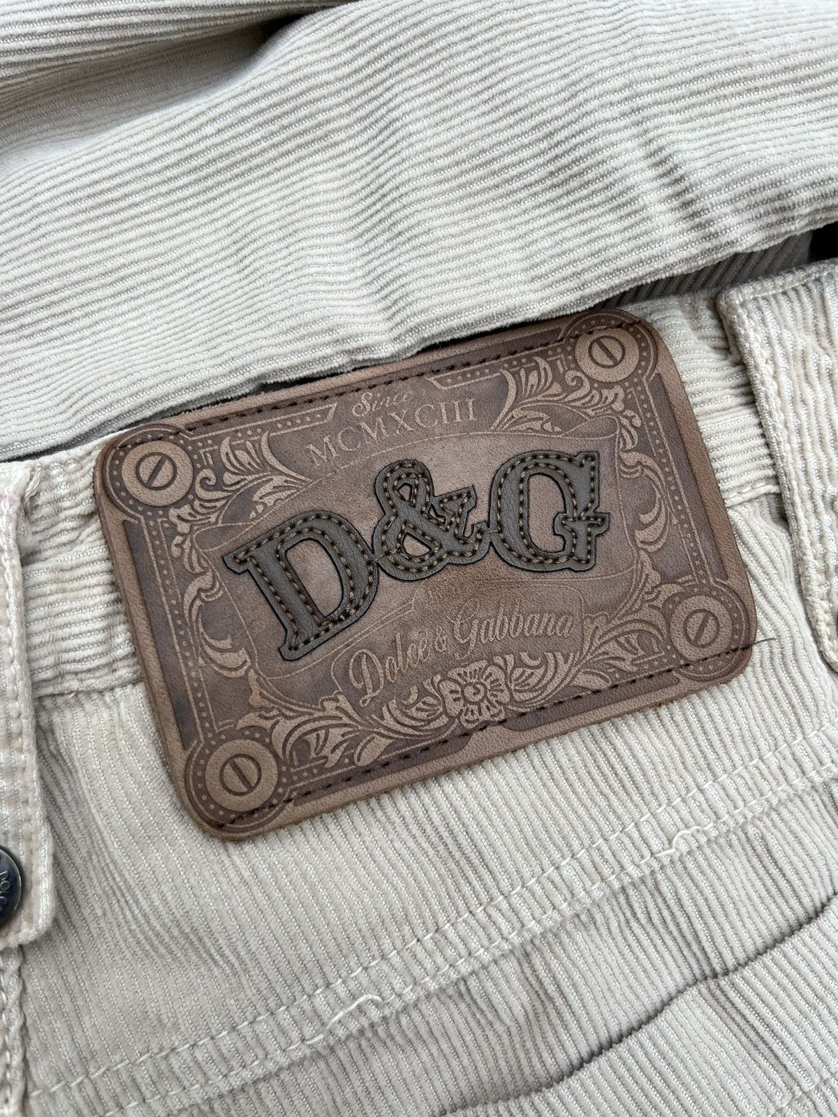 Dolce & Gabbana Dolce & Gabbana 00s Corduroy Cargo Pants Size 30" / US 8 / IT 44 - 7 Thumbnail