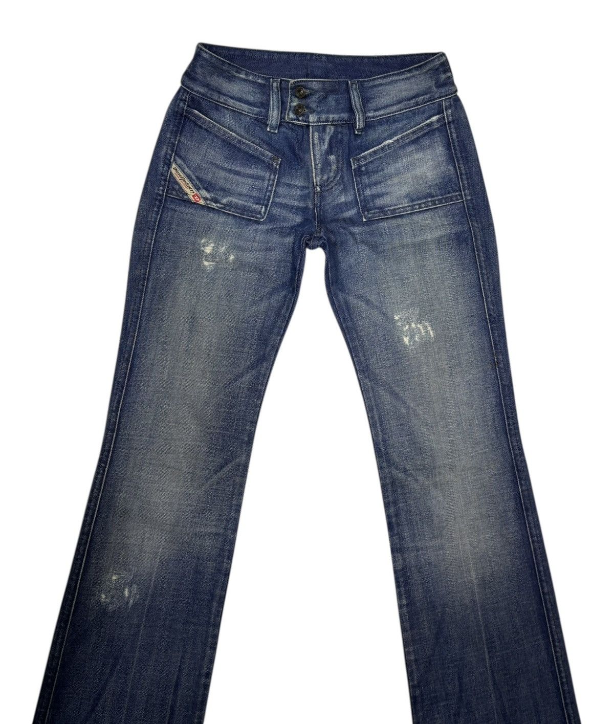 Diesel Vintage Diesel Flare Bootcut Blue Jean Size 24" / US 00 / IT 34 - 5 Thumbnail