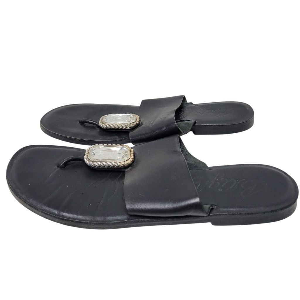 Brighton Brighton Allure Women's Leather Sandals Black Size 7.5M Size US 7.5 / IT 37.5 - 7 Thumbnail