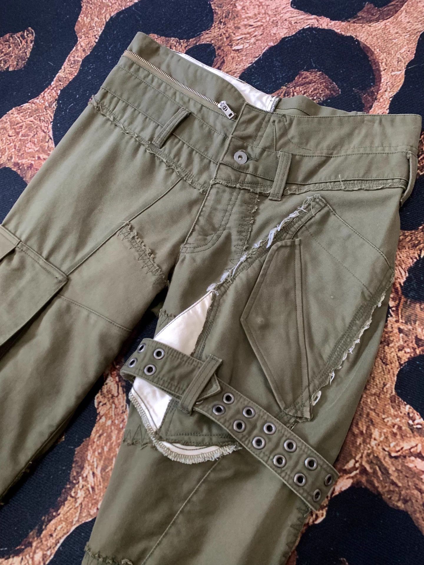 Junya Watanabe Junya Watanabe 06AW Runway Deconstructed Vintage Pants Size US 32 / EU 48 - 5 Thumbnail