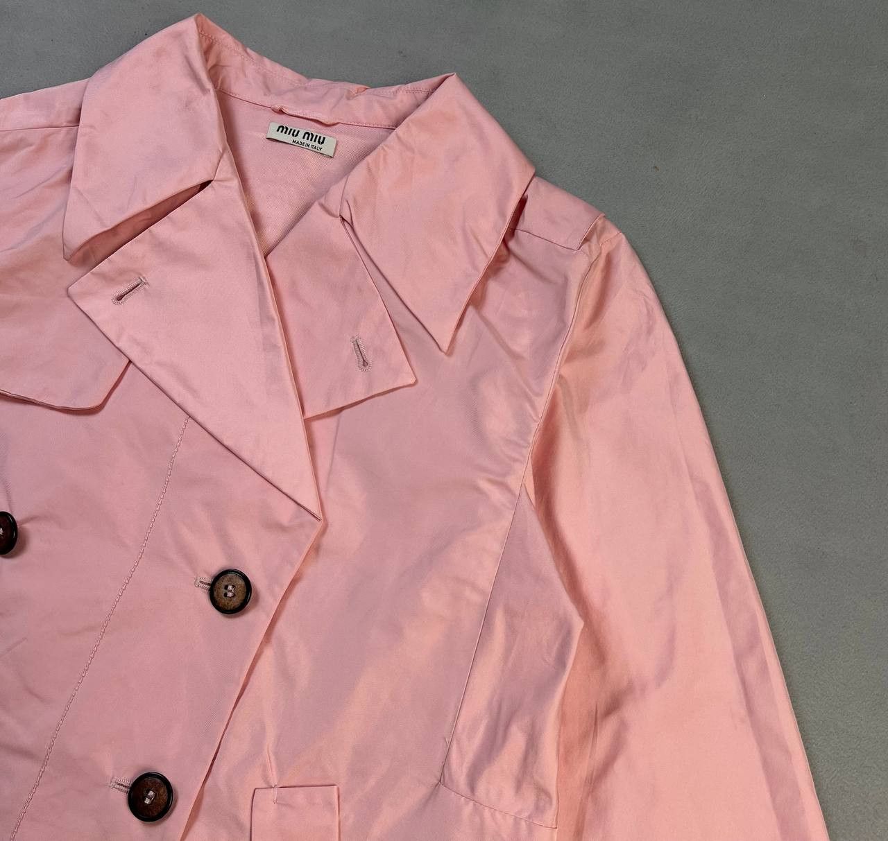 Miu Miu Miumiu Peacoat Jacket Size XS / US 0-2 / IT 36-38 - 2 Thumbnail