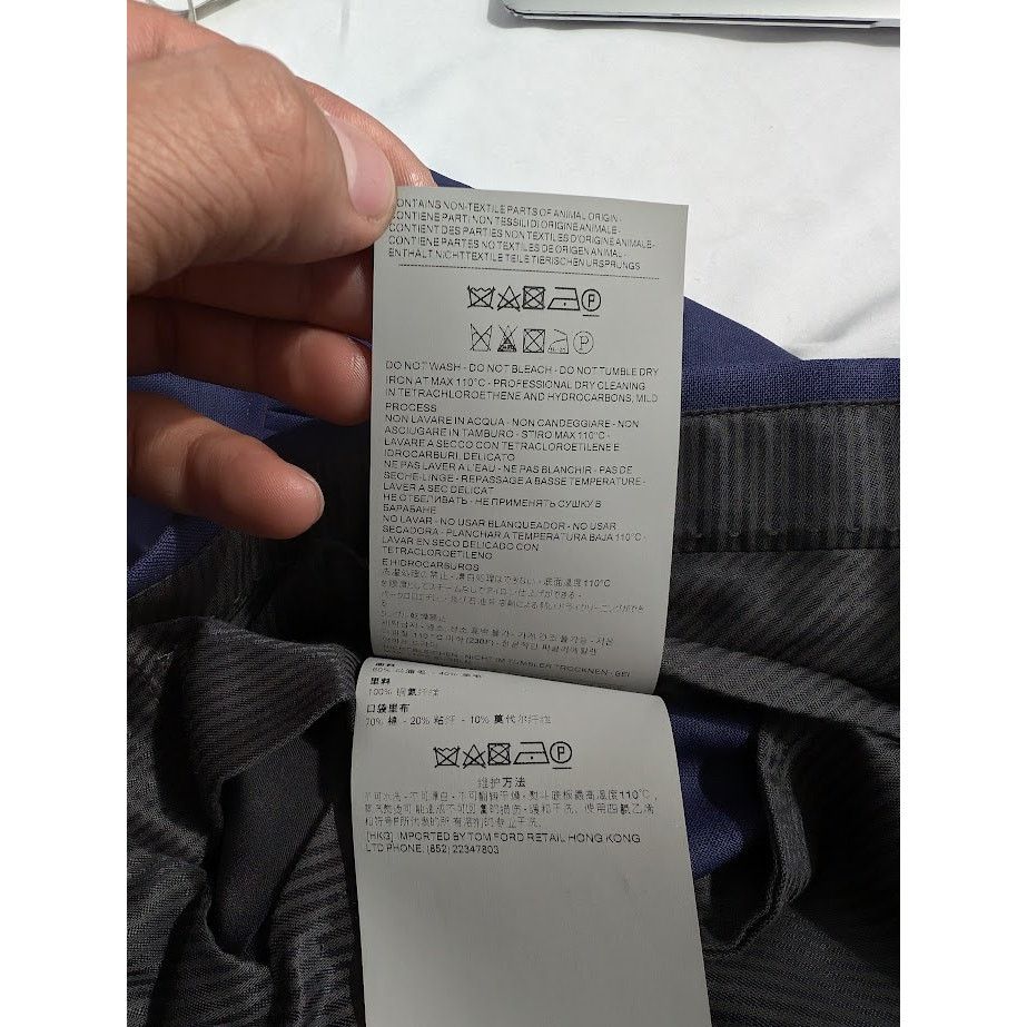 Tom Ford o1rshd1 Suits in Blue Size US S / EU 44-46 / 1 - 22 Thumbnail