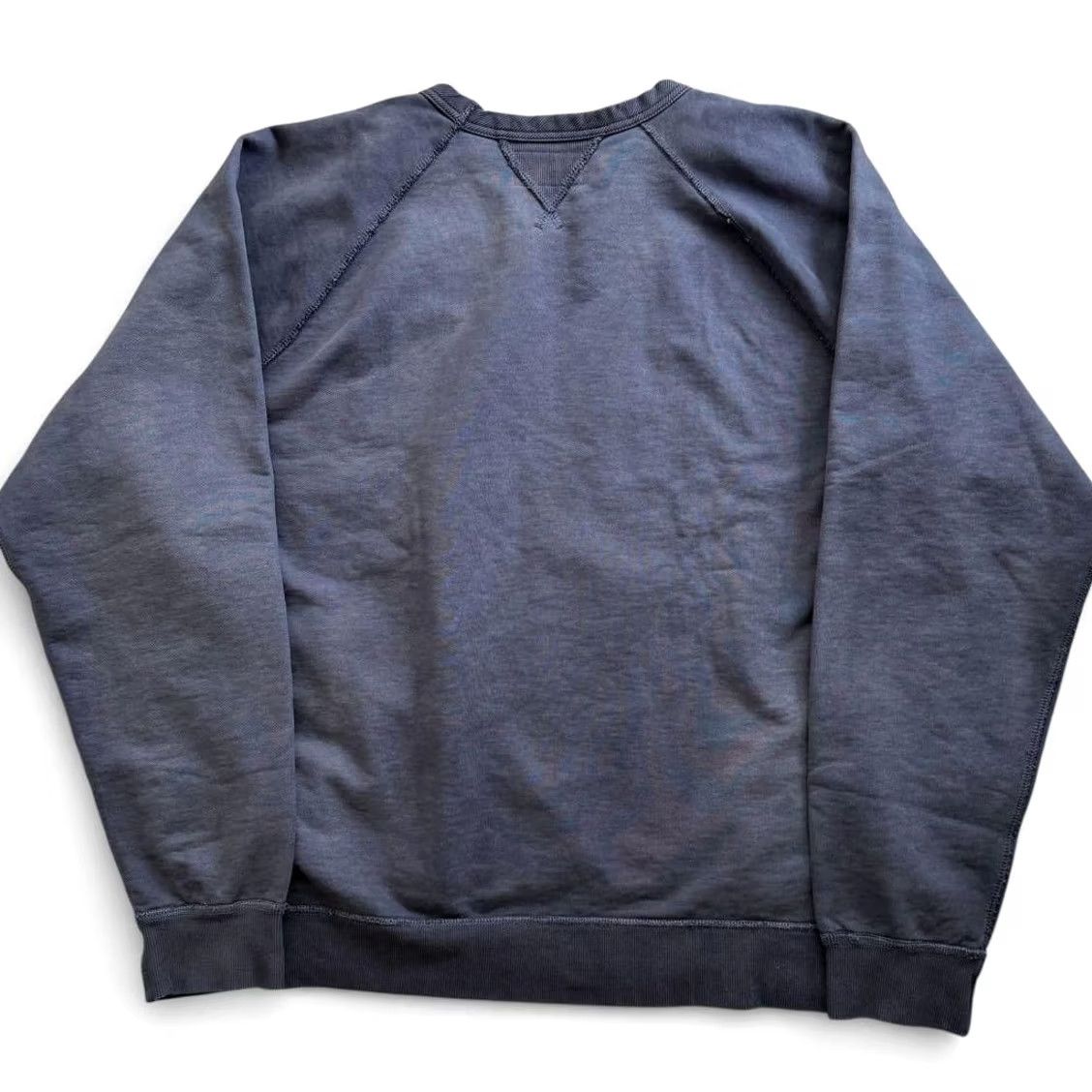 Ralph Lauren RRL RALPH LAUREN SWEATSHIRT SIZE 2XL NAVY GARMENT-DYED FRENCH TERRY USED MEN Size US XXL / EU 58 / 5 - 3 Thumbnail