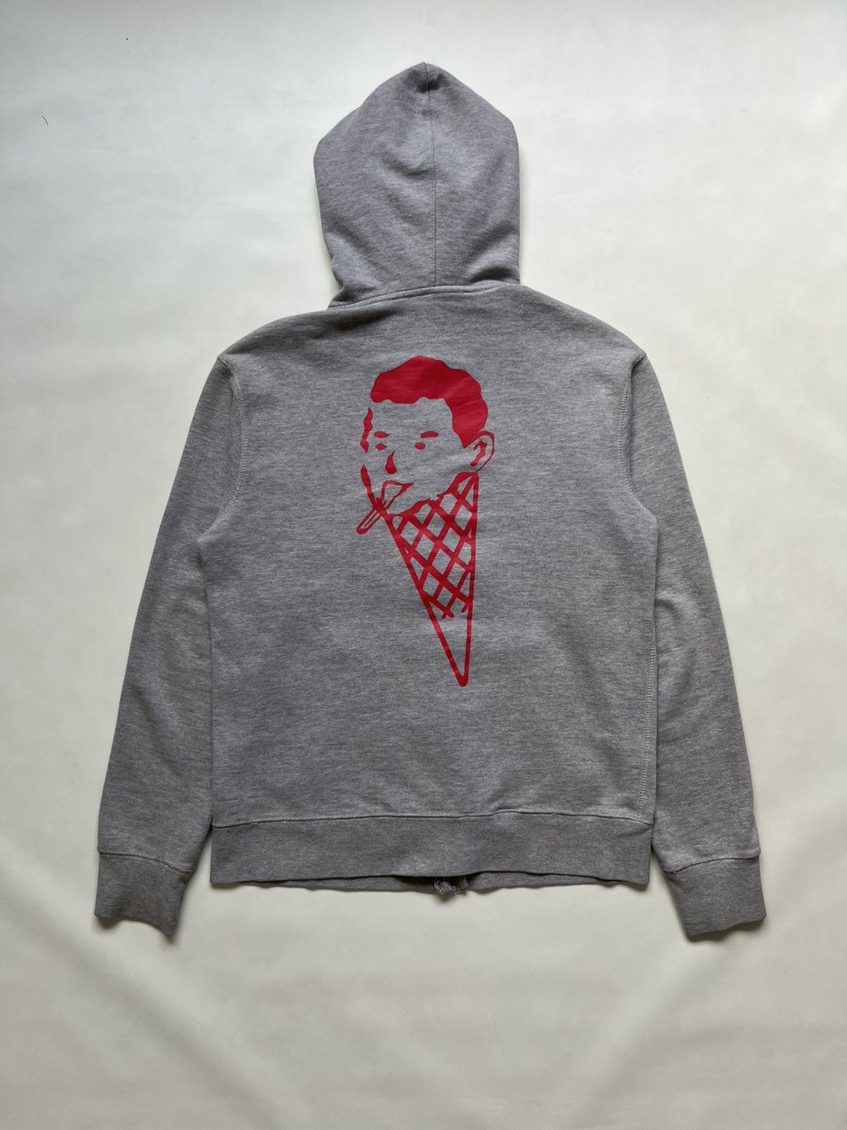 Icecream Icecream Billy Patch Zip-Up Hoodie - Heather Grey Size US L / EU 52-54 / 3 - 5 Thumbnail