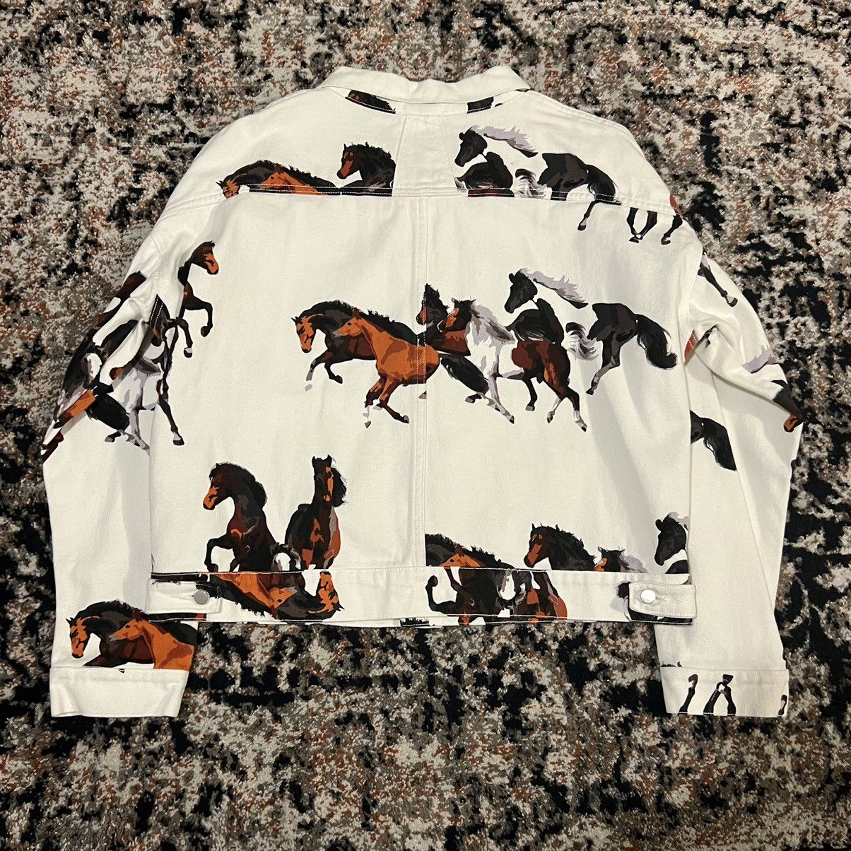 Rhude Rhude Horse Print Denim jacket Size: M Size US M / EU 48-50 / 2 - 2 Thumbnail