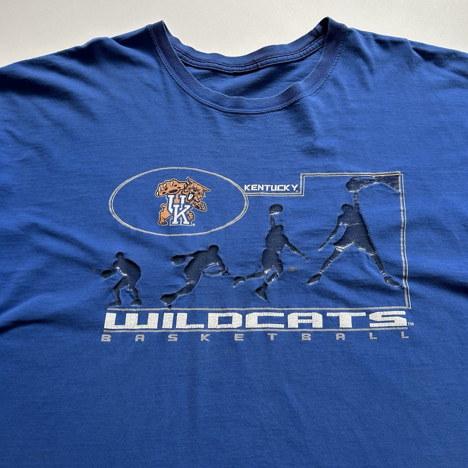 NCAA Vintage UK Kentucky Wildcats T-Shirt XXL 90s Starter NCAA Size US XXL / EU 58 / 5 - 2 Thumbnail