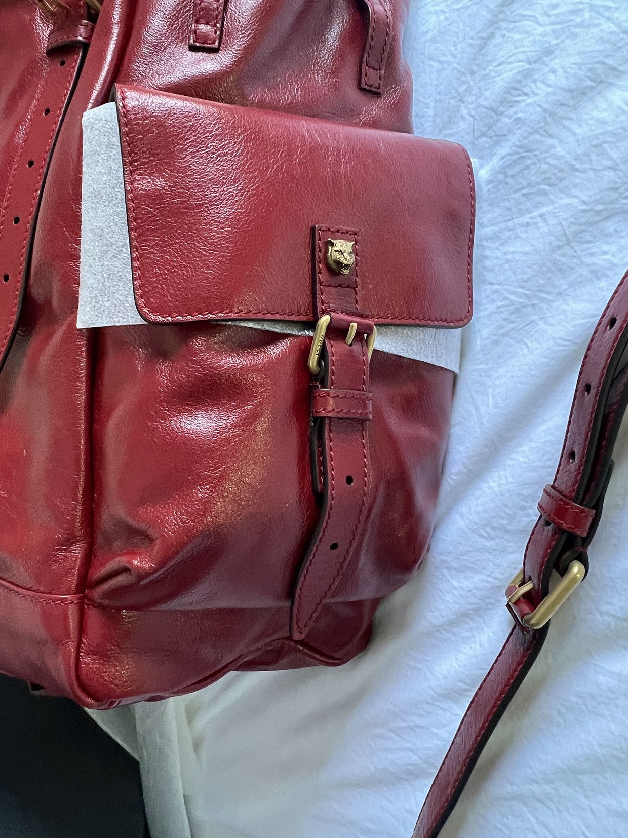 Gucci gucci rebelle red travel back pack Size ONE SIZE - 2 Thumbnail