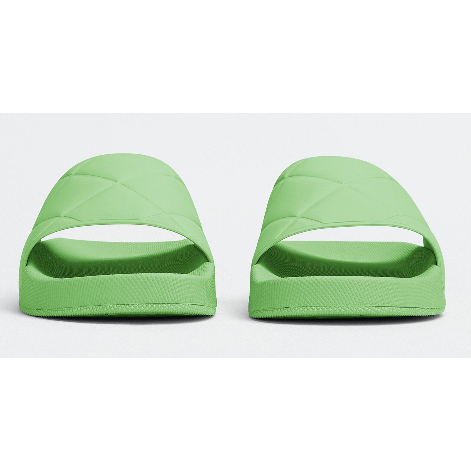 Bottega Veneta Bottega Veneta Slider Pistachio Green Quilted Rubber Pool Size US 8 / IT 38 - 5 Thumbnail
