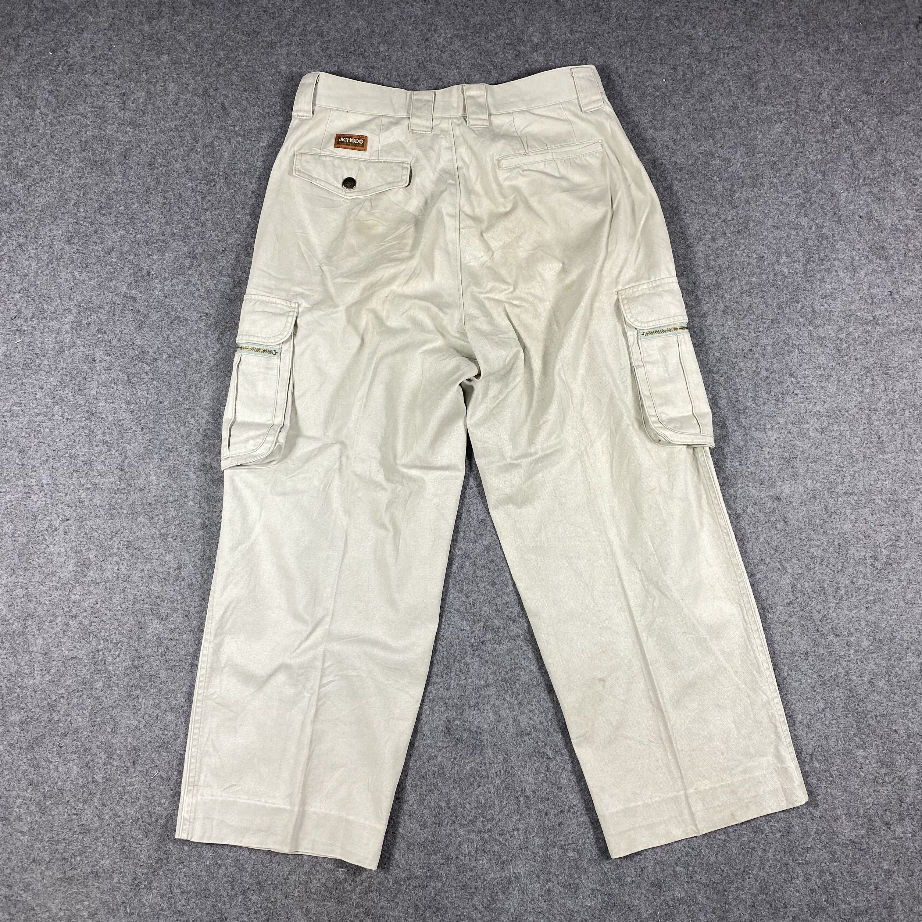 Japanese Brand Japanese Brand Jichodo Multipocket Tactical Cargo Pants Size US 28 / EU 44 - 8 Thumbnail
