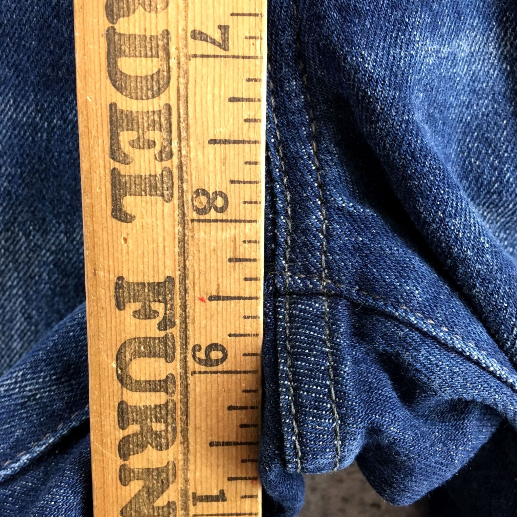J.Crew J.CREW Jeans Womens 25 Blue Zip Fly Stretch Regular Fit Boyfriend Style Casual Denim Shirt? Size 42" / US 20 - 7 Thumbnail