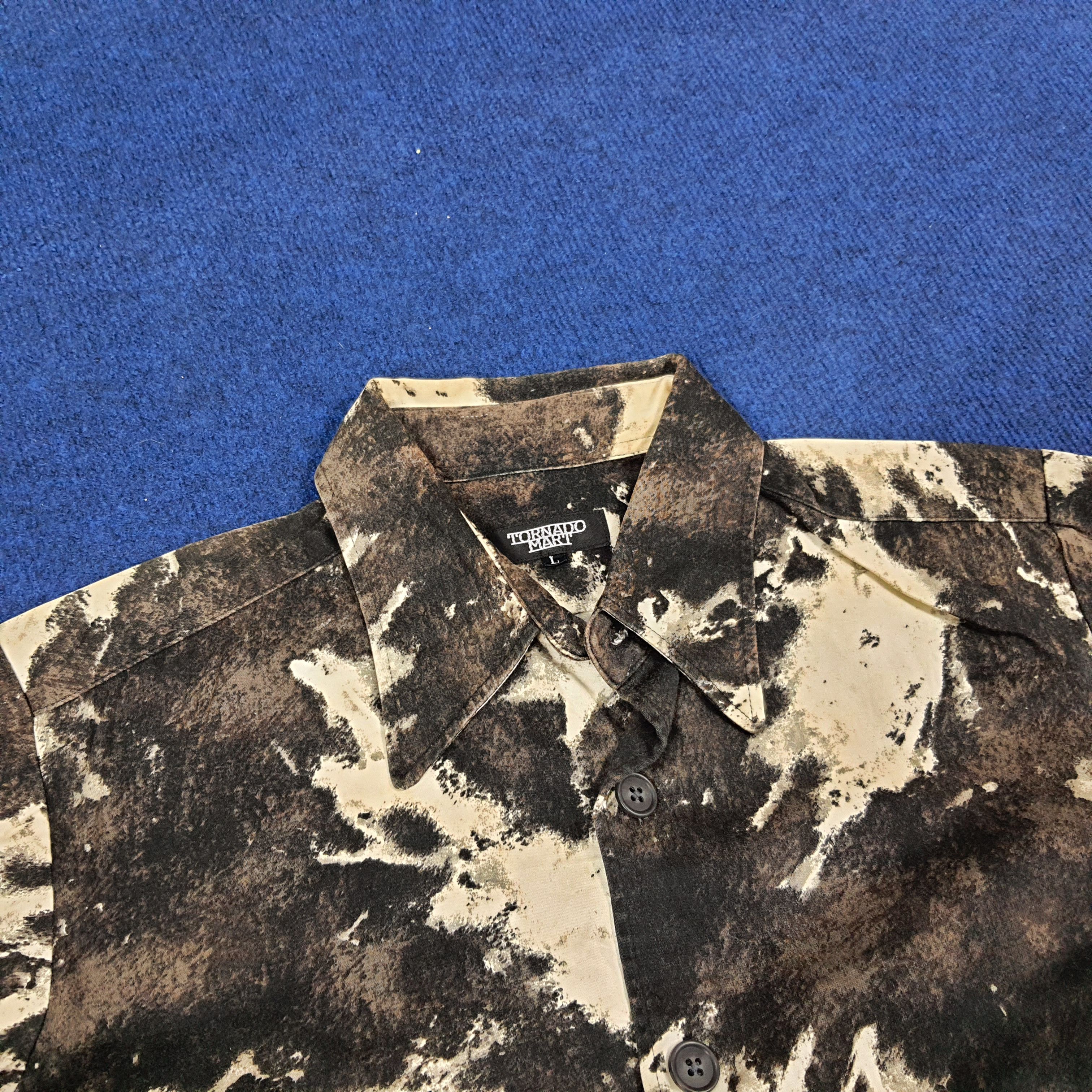 Japanese Brand × Tornado Mart × Vintage Vintage Tornado Mart Japanese Button Up Shirts Size S / US 4 / IT 40 - 3 Thumbnail