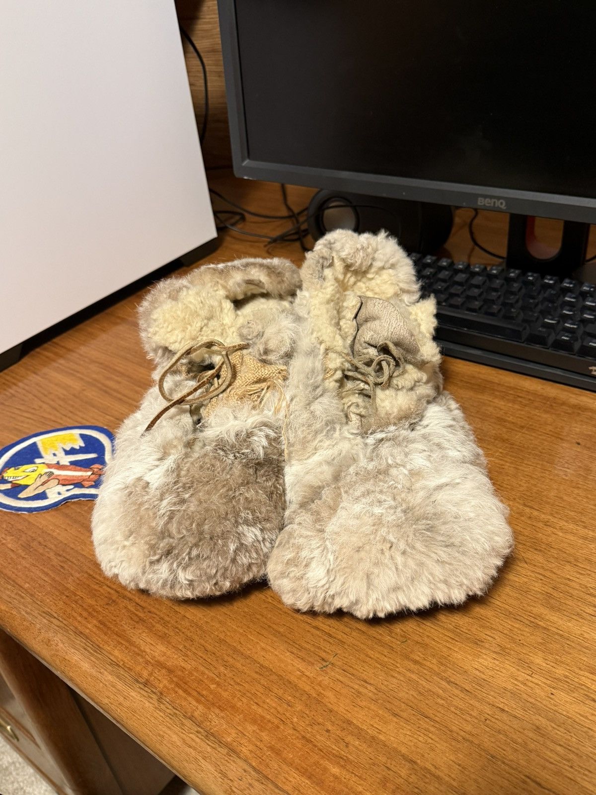 Vintage Vibram real fur trapper boots Size US 11.5 / EU 44-45 - 2 Thumbnail