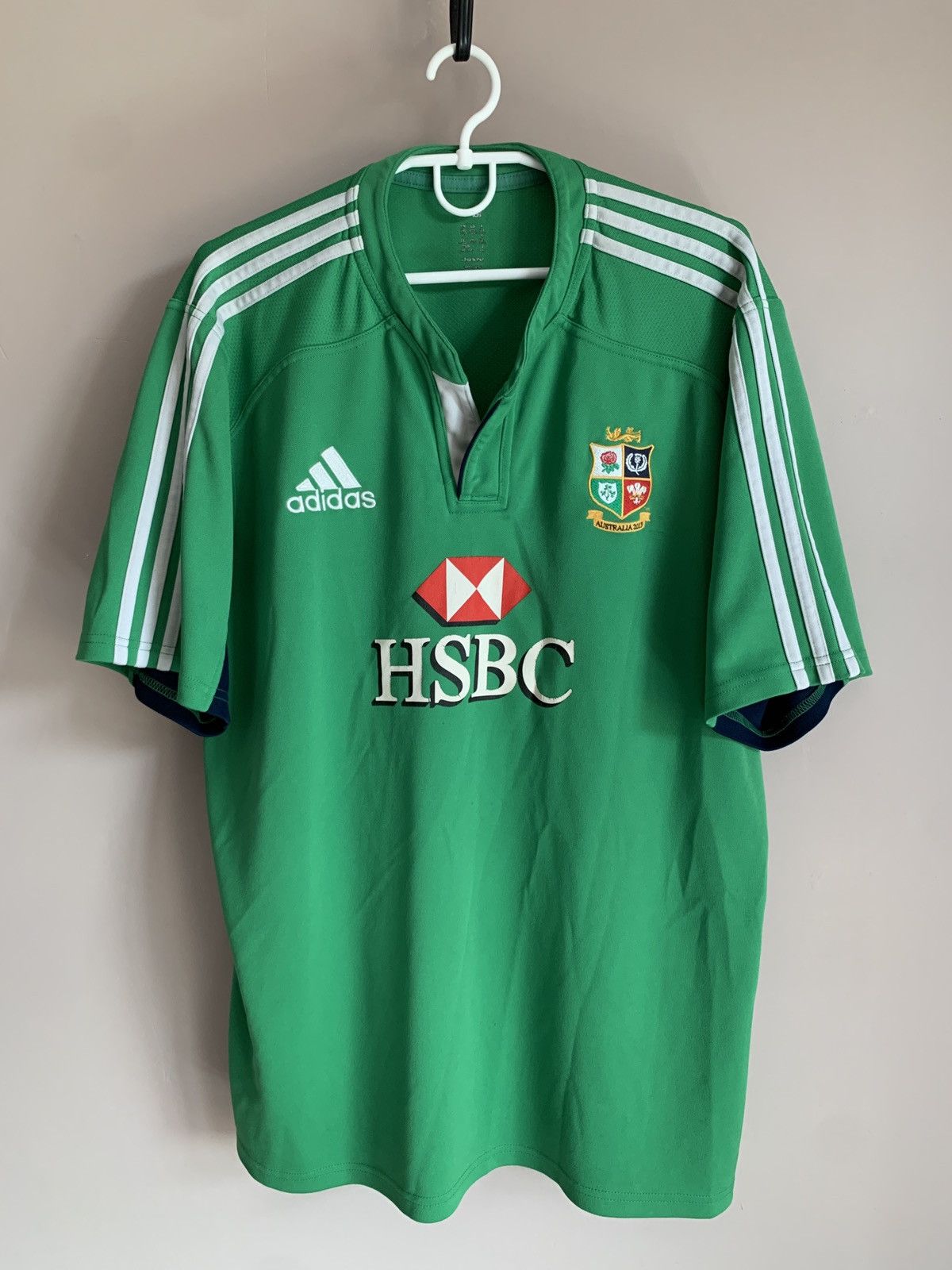 Adidas British and Irish Lions 2013 Rugby Union Shirt Adidas Jersey Size US XXL / EU 58 / 5 - 1 Thumbnail