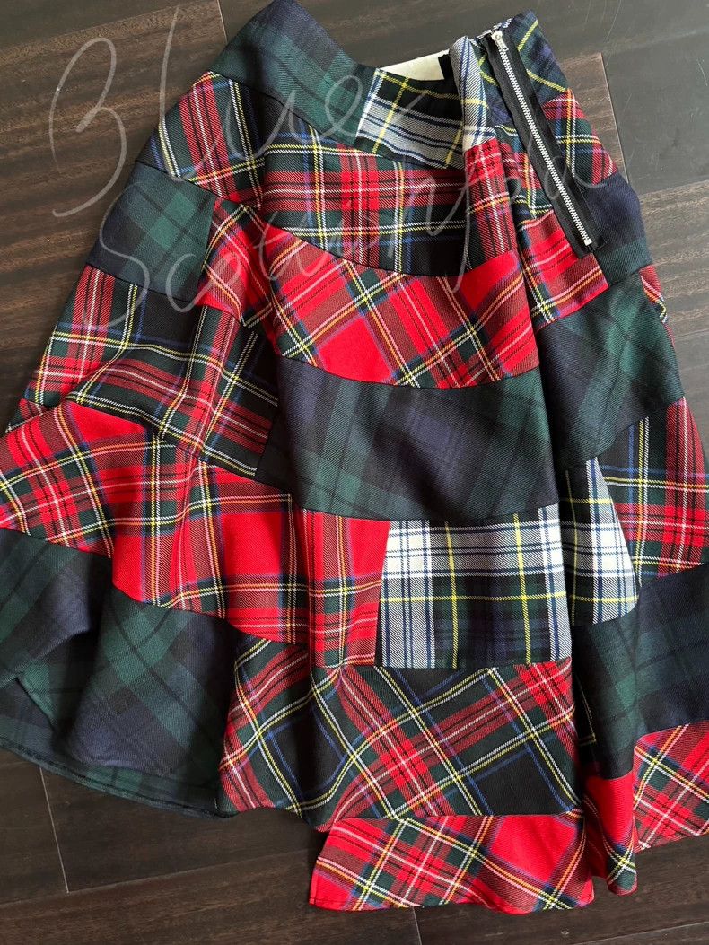 Comme des Garcons Comme des Garcons size M Multicolor plaid skirt Size 24" / US 00 / IT 34 - 6 Thumbnail