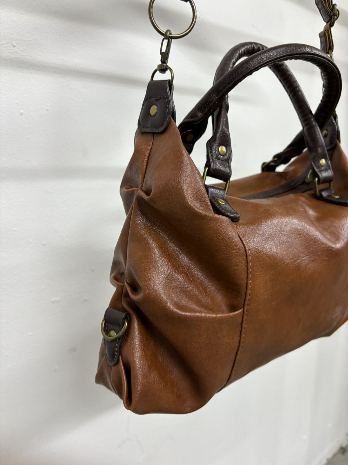 KMRii Balenciaga style bag guidi leather handbag kmrii japanese Size ONE SIZE - 11 Thumbnail