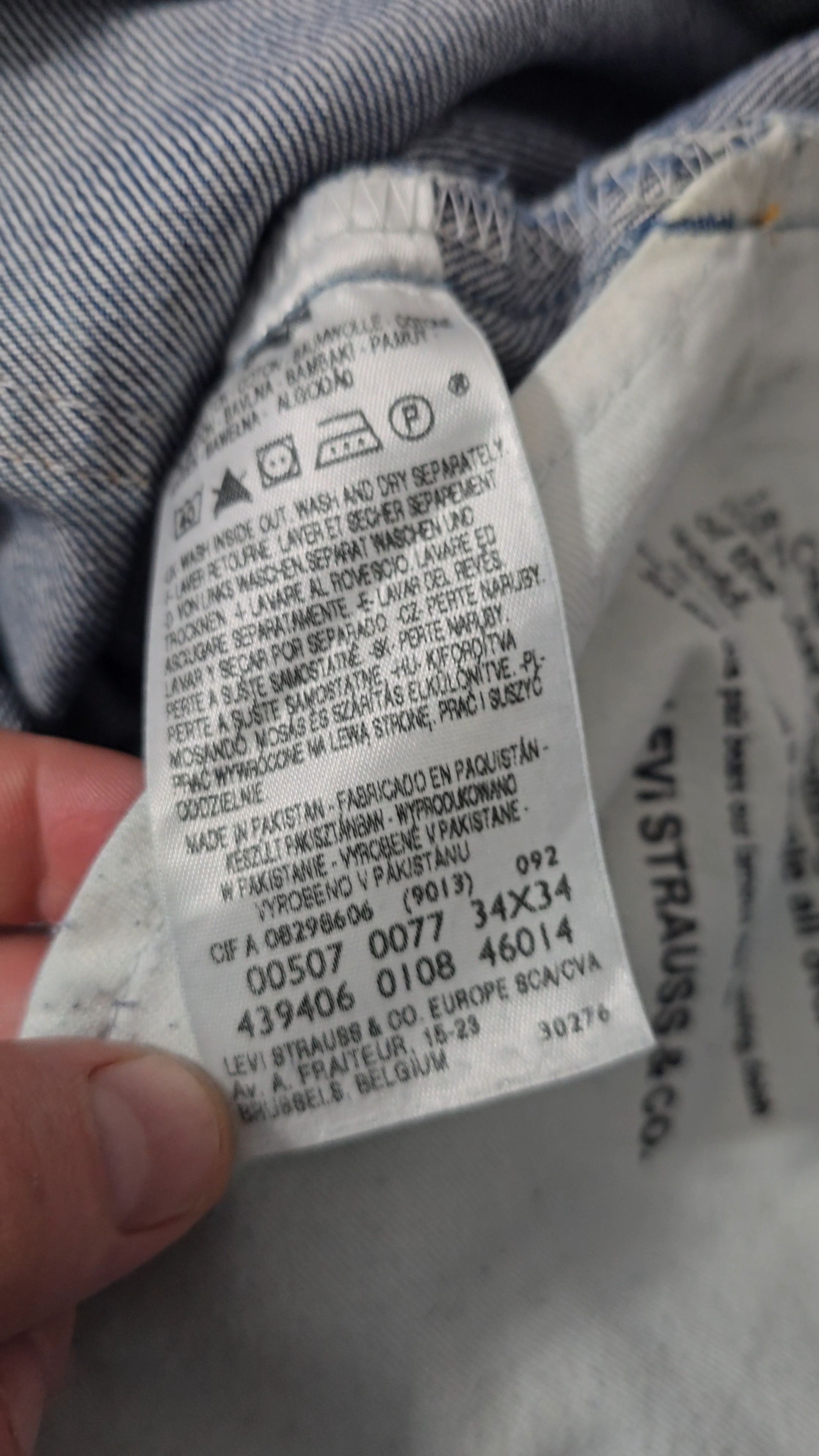 Levi's LEVI'S 507 vintage like New for Man w34 Size US 34 / EU 50 - 9 Thumbnail