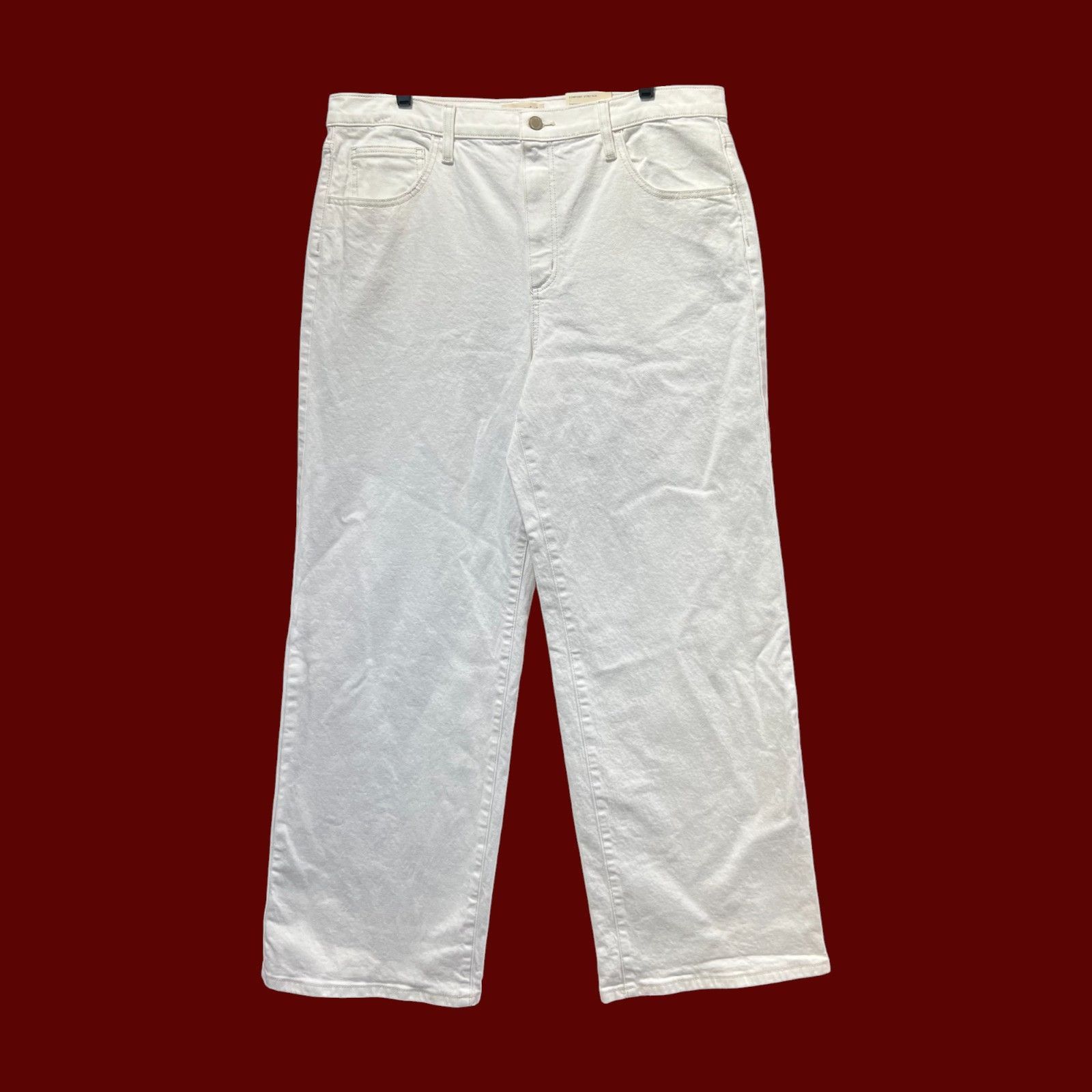 Other Universal Thread - Women's High Rise Wide Leg Pants - Fitted Size 38" / US 16 / IT 52 - 1 Thumbnail