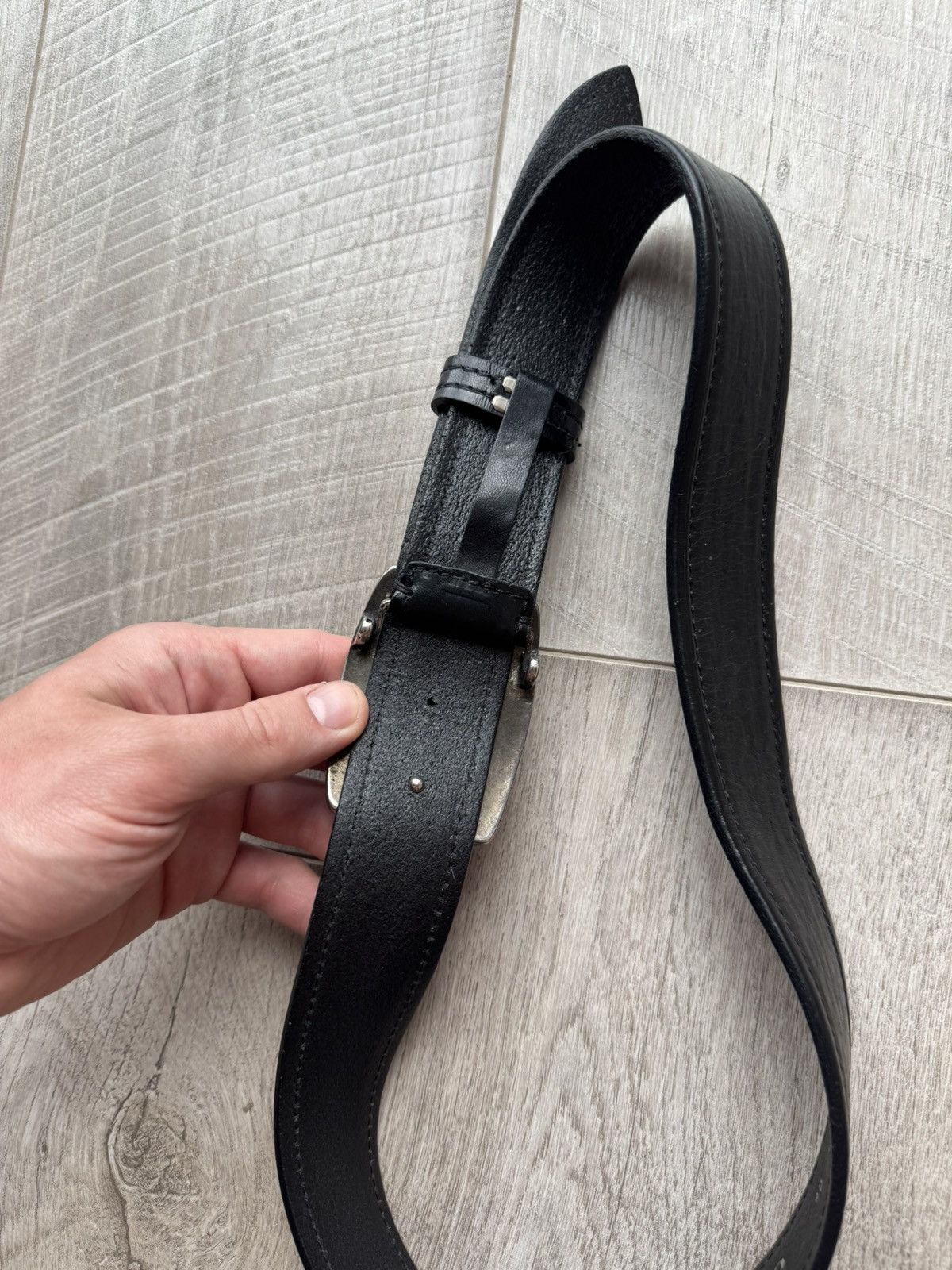 If Six Was Nine VINTAGE Y2K JAPANESE BELT ALT GOTH PUNK RAVE KANYE STYLE Size ONE SIZE - 5 Thumbnail