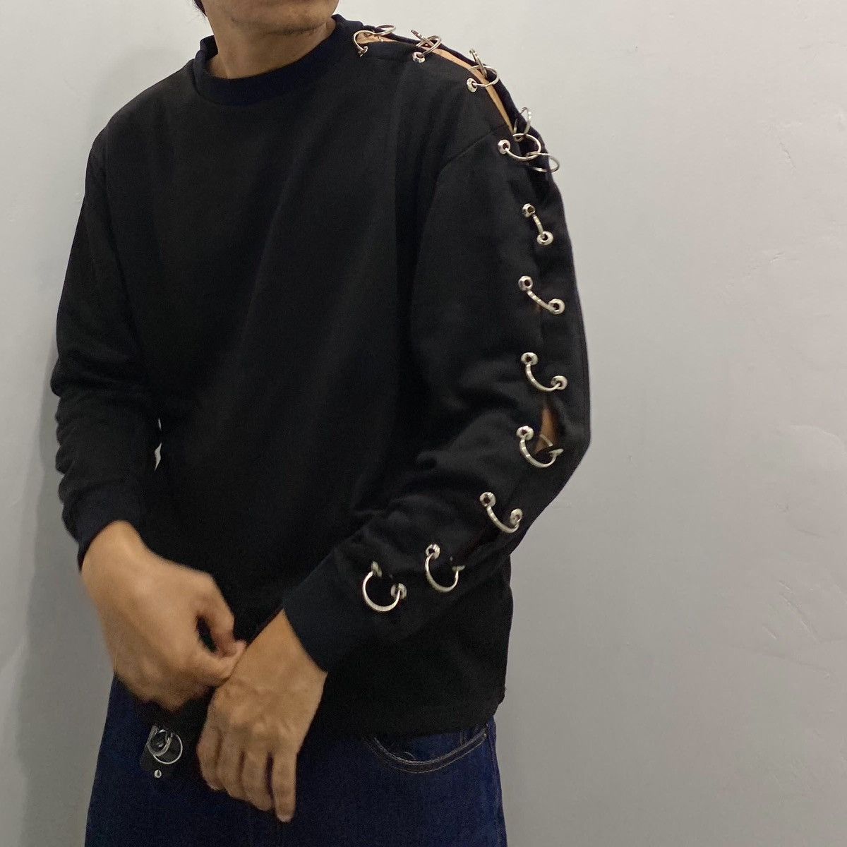 If Six Was Nine Punk Emo Gothic Grunge Long Sleeve Ifsixwasnine Lgb Style Size US S / EU 44-46 / 1 - 6 Thumbnail