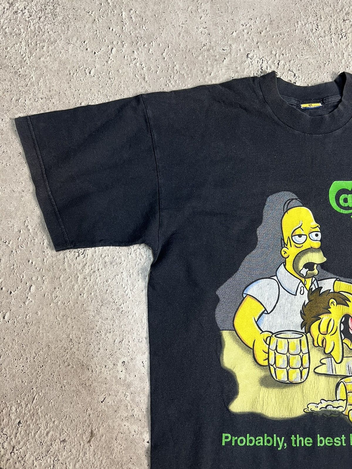 The Simpsons × Vintage Vintage Simpson 2000 Tee people in black Size US L / EU 52-54 / 3 - 3 Thumbnail