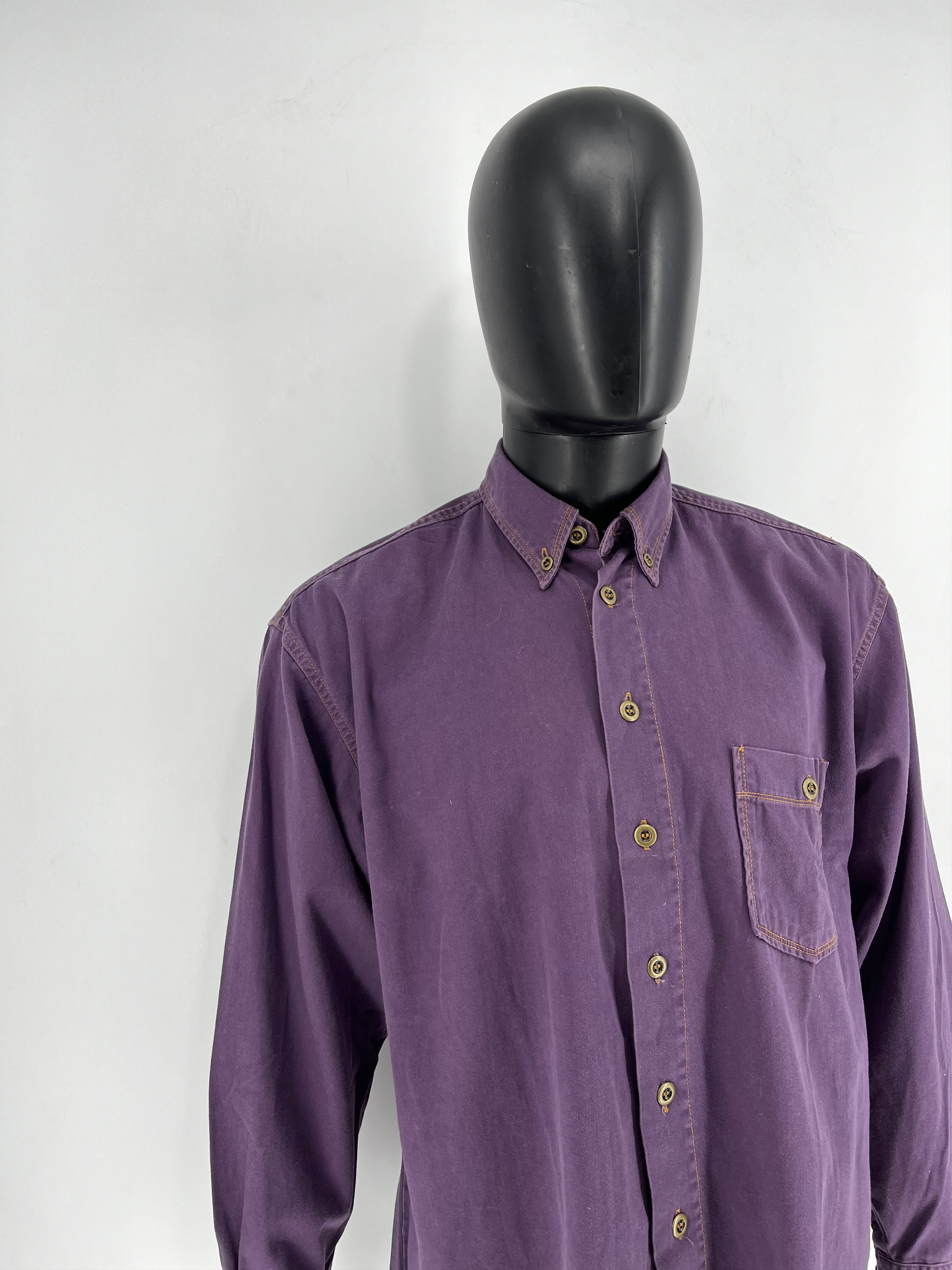 Orvis × Vintage Vintage 90s Orvis Heavyweight Microfiber Button Down Shirt Size US M / EU 48-50 / 2 - 4 Thumbnail