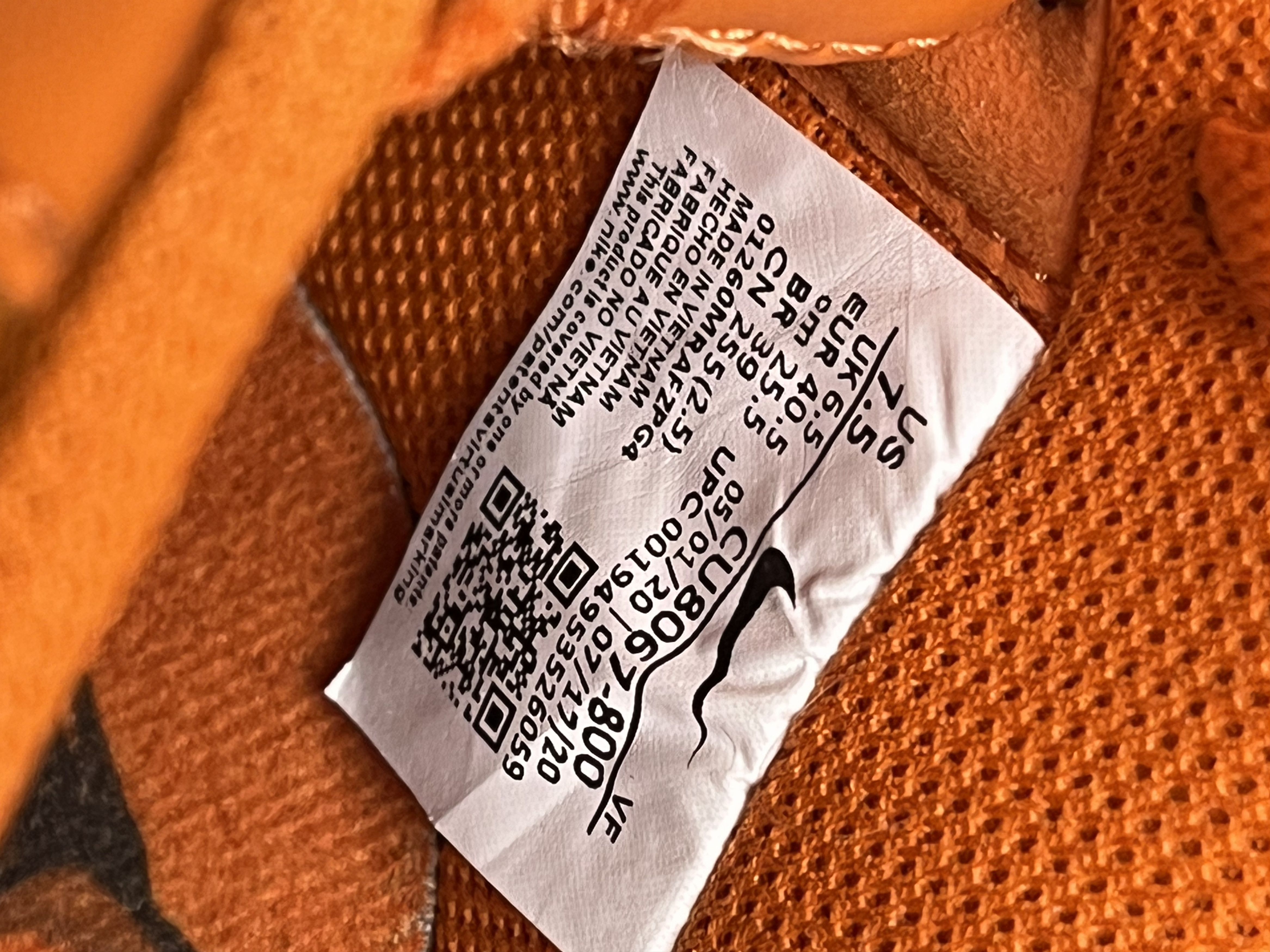 Nike Nike Air Force 1 Low Skeleton Orange Size US 7.5 / EU 40-41 - 6 Thumbnail