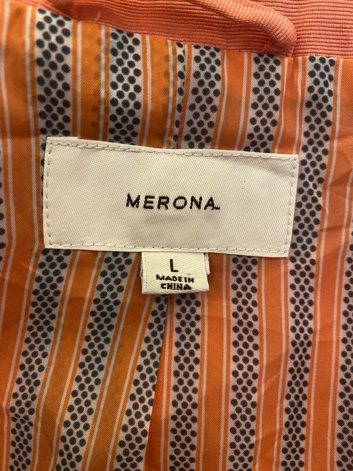 Merona MERONA Trench Coat Size L / US 10 / IT 46 - 4 Thumbnail