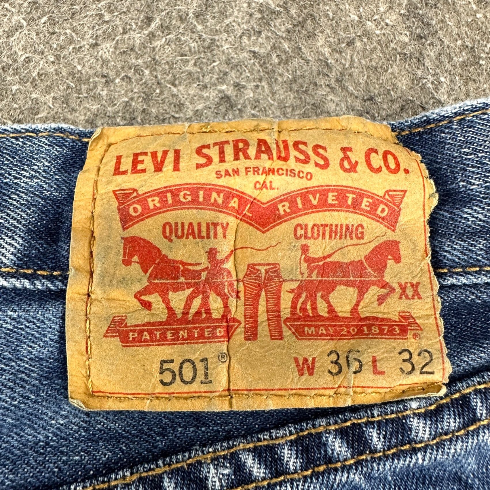 Levi's **VINTAGE Levi's 501 Jeans Blue Men Medium Regular Fit** User: Vintage Levi's 501 Jeans Blue Men's Medium Regular Fit Size US 36 / EU 52 - 7 Thumbnail
