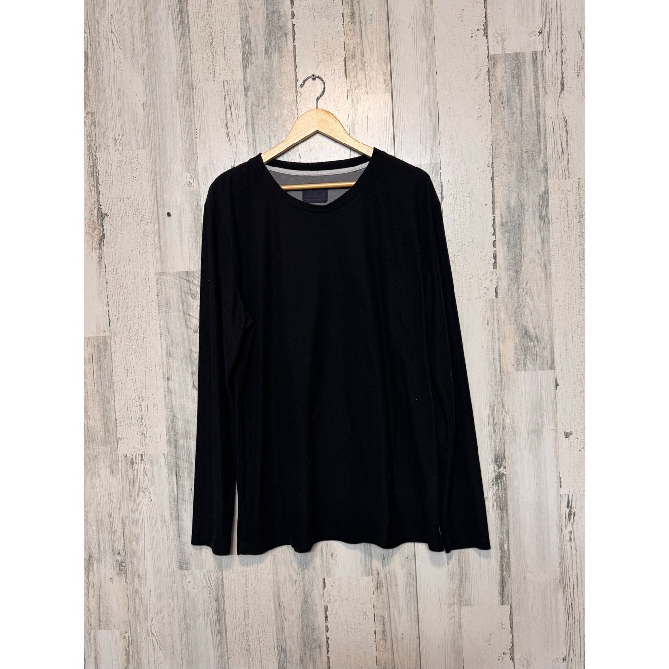 Nomad NOMAD Black Long Sleeve Shirt Men’s 2XL – Minimalist Basic T Size US XXL / EU 58 / 5 - 2 Thumbnail