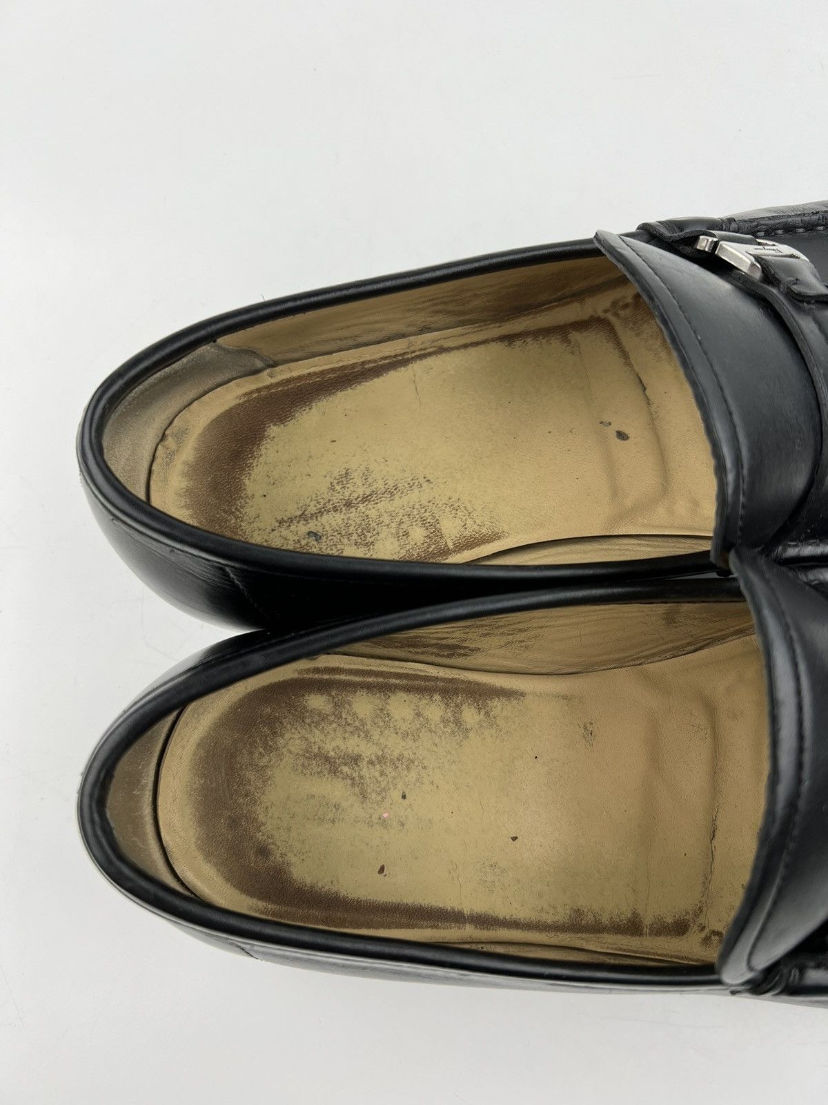 Salvatore Ferragamo SALVATORE FERRAGAMO Loafers Leather Shoes Horsebit Black Men Size US 9 / EU 42 - 16 Thumbnail