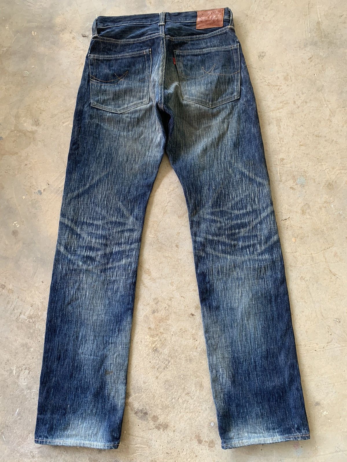 ETERNAL SELVEDGE BUTTON FLY RUSTY JAPANESE DENIM