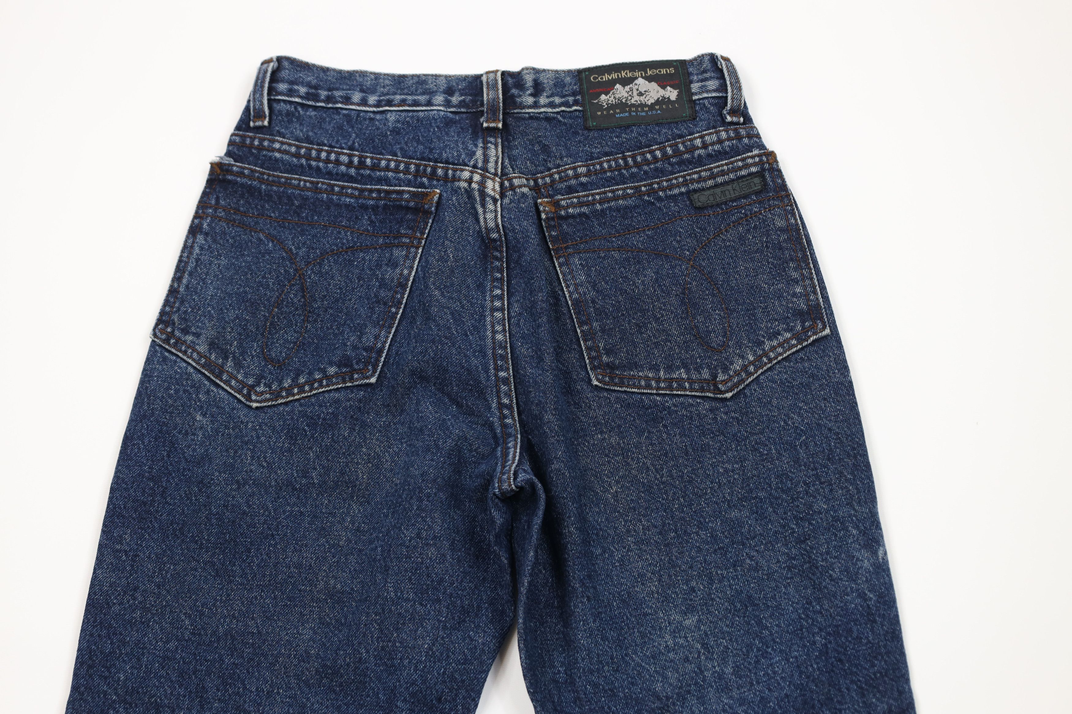 Calvin Klein Vintage 90s Calvin Klein Sport Wash Relaxed Fit Jeans USA Size 30" / US 8 / IT 44 - 9 Thumbnail