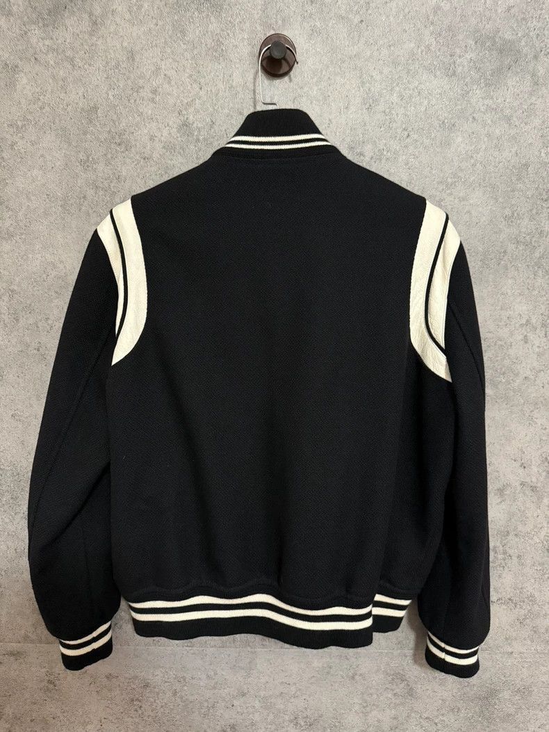 Saint Laurent Paris Saint Laurent Paris Black Varsity Jacket- Size US XL / EU 56 / 4 - 5 Thumbnail