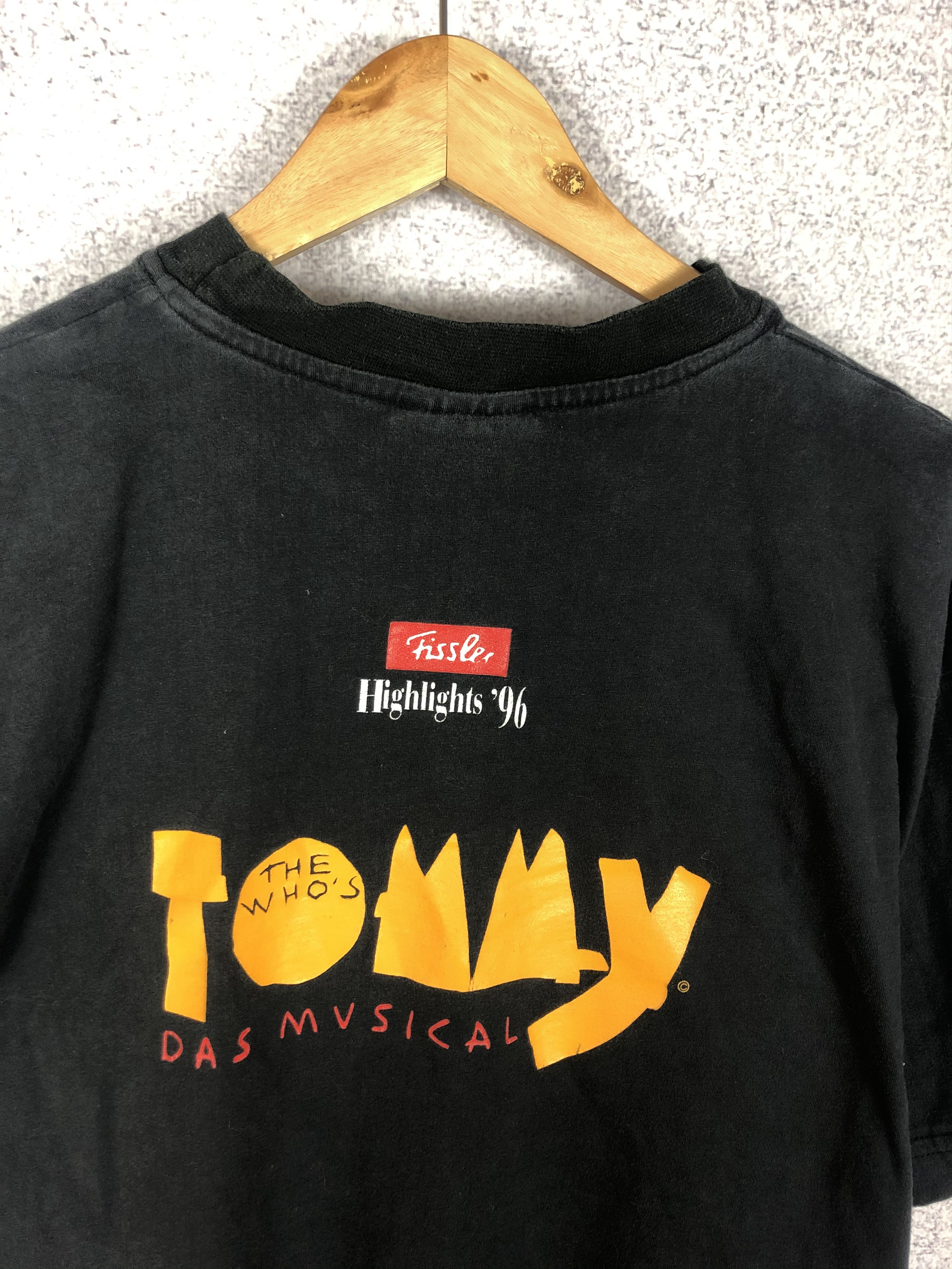 Band Tees Vintage 1996 The Who Tommy Rock Band T Shirt Size US XL / EU 56 / 4 - 4 Thumbnail