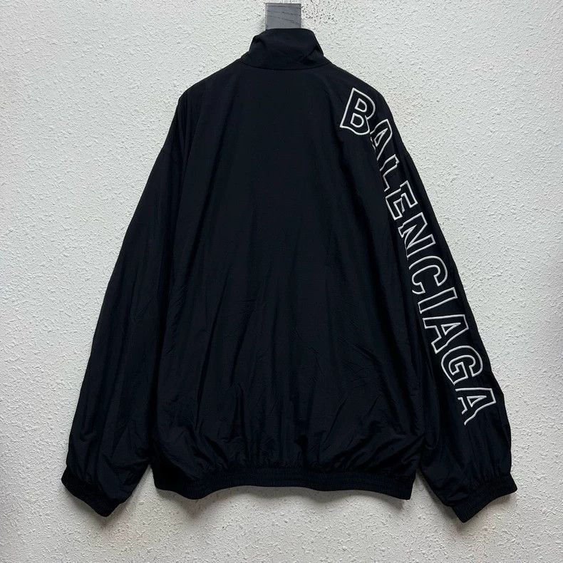 Balenciaga Balenciaga Embroidered Windbreaker Jacket Size US XS / EU 42 / 0 - 2 Thumbnail