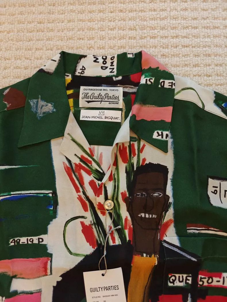Wacko Maria Wacko Maria BASQUIAT HAWAIIAN SHIRT Basquiat Hawaiian Shir Size US L / EU 52-54 / 3 - 3 Thumbnail