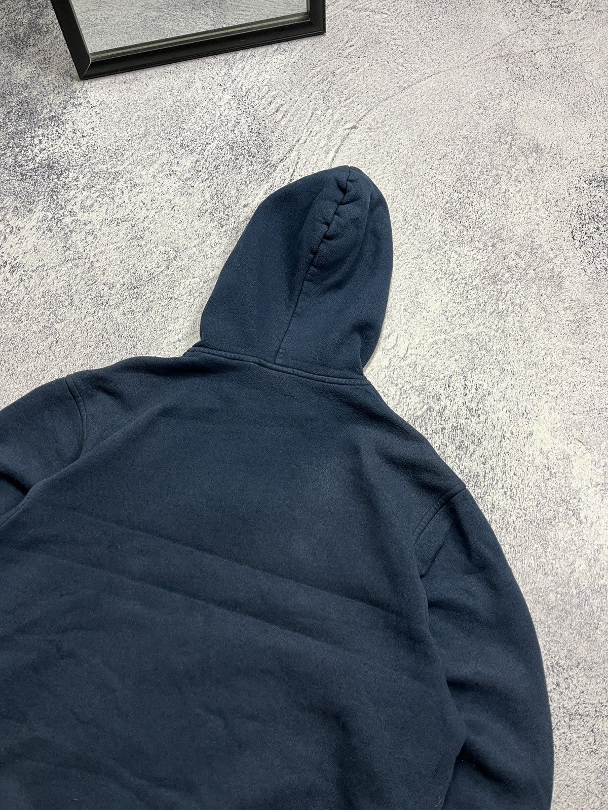 Lacoste × Vintage Vintage Lacoste 1/4 Zip Hoodie Faded Big Logo Y2K Size US S / EU 44-46 / 1 - 14 Thumbnail