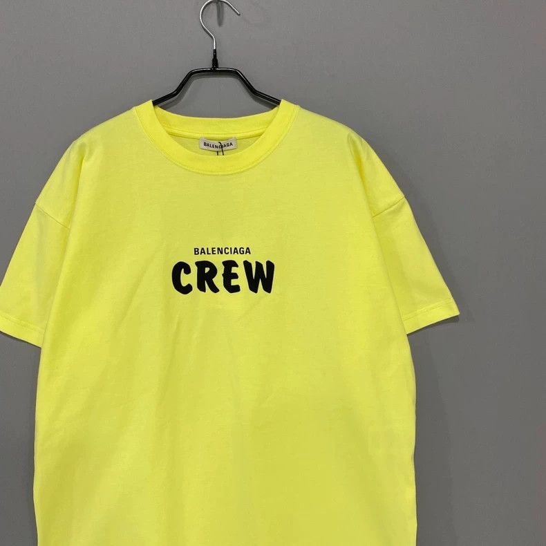 Balenciaga Balenciaga CREW monogram short sleeves Size US XL / EU 56 / 4 - 2 Thumbnail