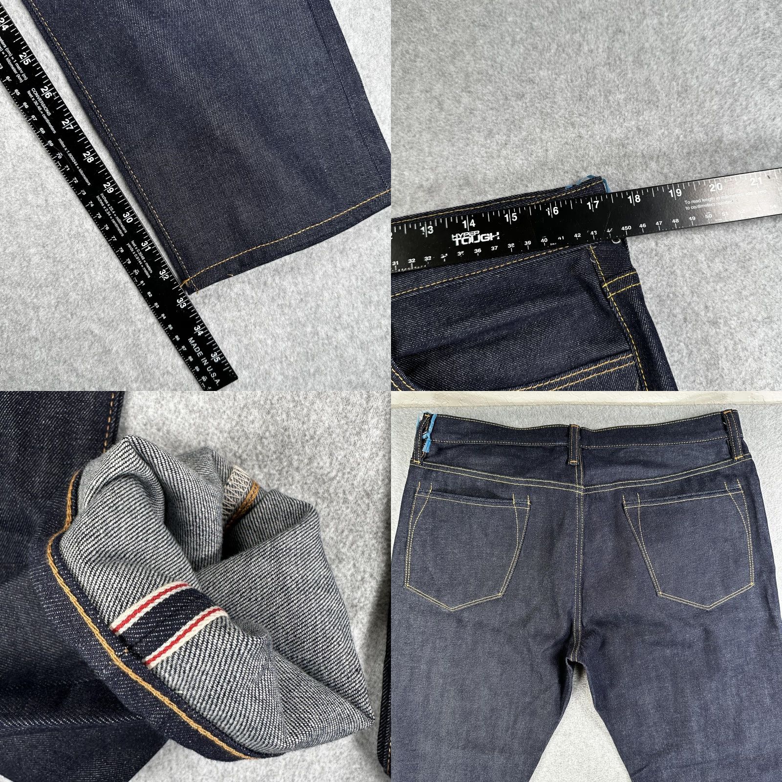 Todd Snyder Todd Snyder American Eagle Selvedge Denim Jeans Indigo Mens 32x32 Tapered Size US 32 / EU 48 - 8 Thumbnail