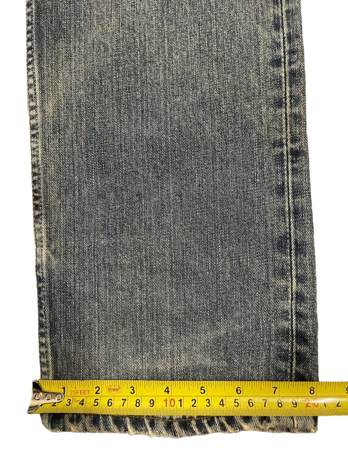 Levi's Vintage 90 Levis 502 Blue Wash Distressed Style Jeans Size US 30 / EU 46 - 15 Thumbnail