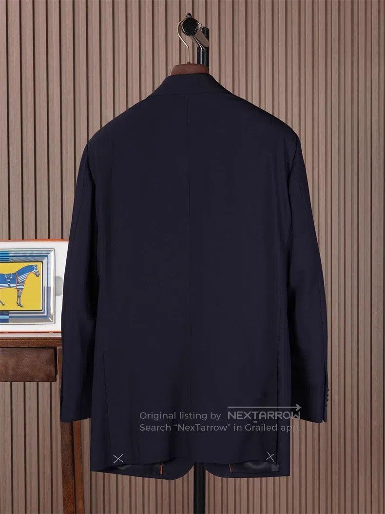 Loro Piana Loro Piana Men's single-breasted blazer Size 46L - 3 Thumbnail