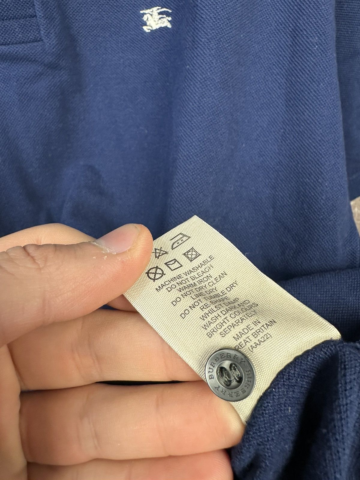 Burberry Vintage Burberry nova polo shirt rarity Size US S / EU 44-46 / 1 - 6 Thumbnail