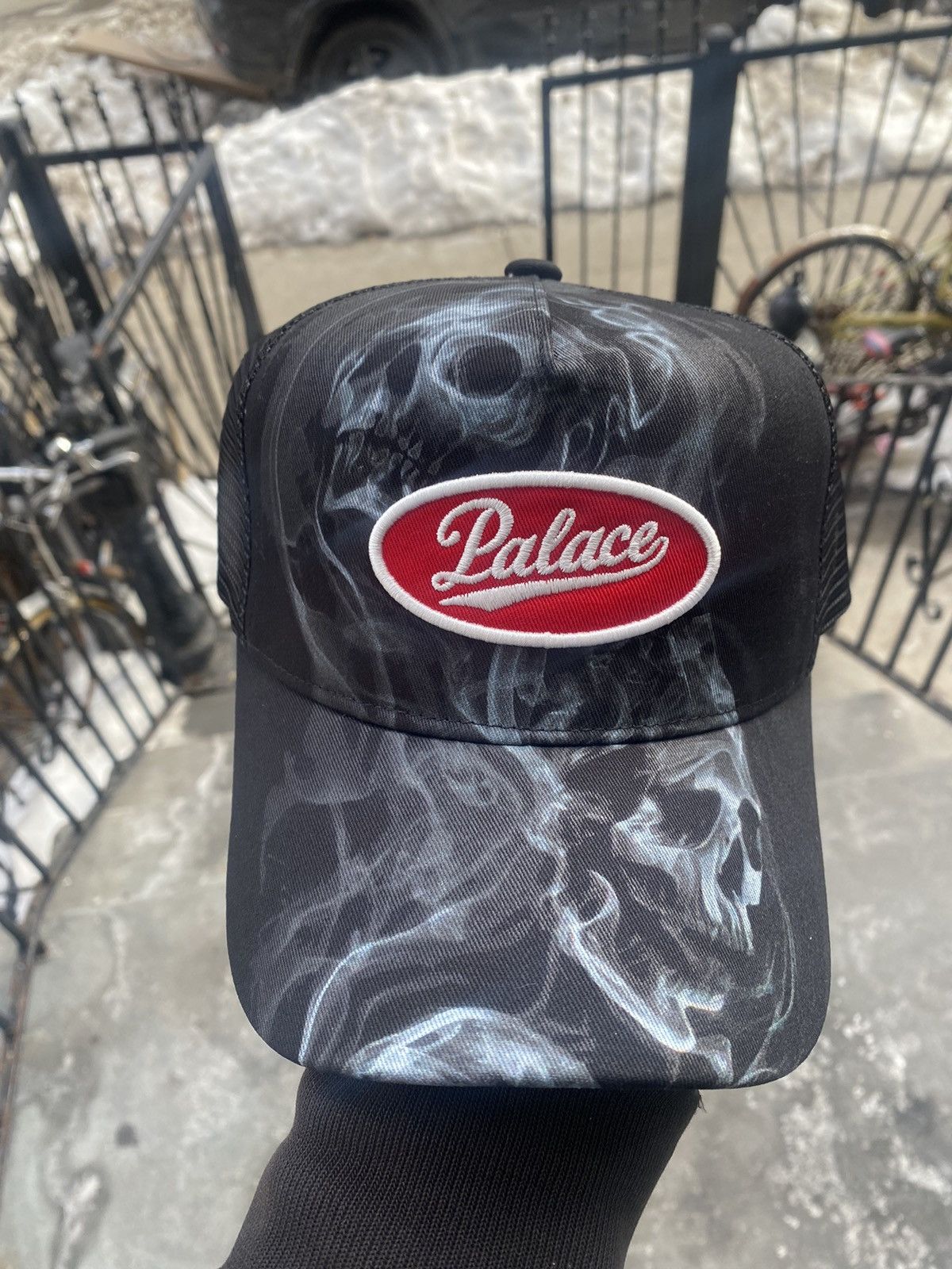 Palace Palace Claw Furry Trucker | Grailed