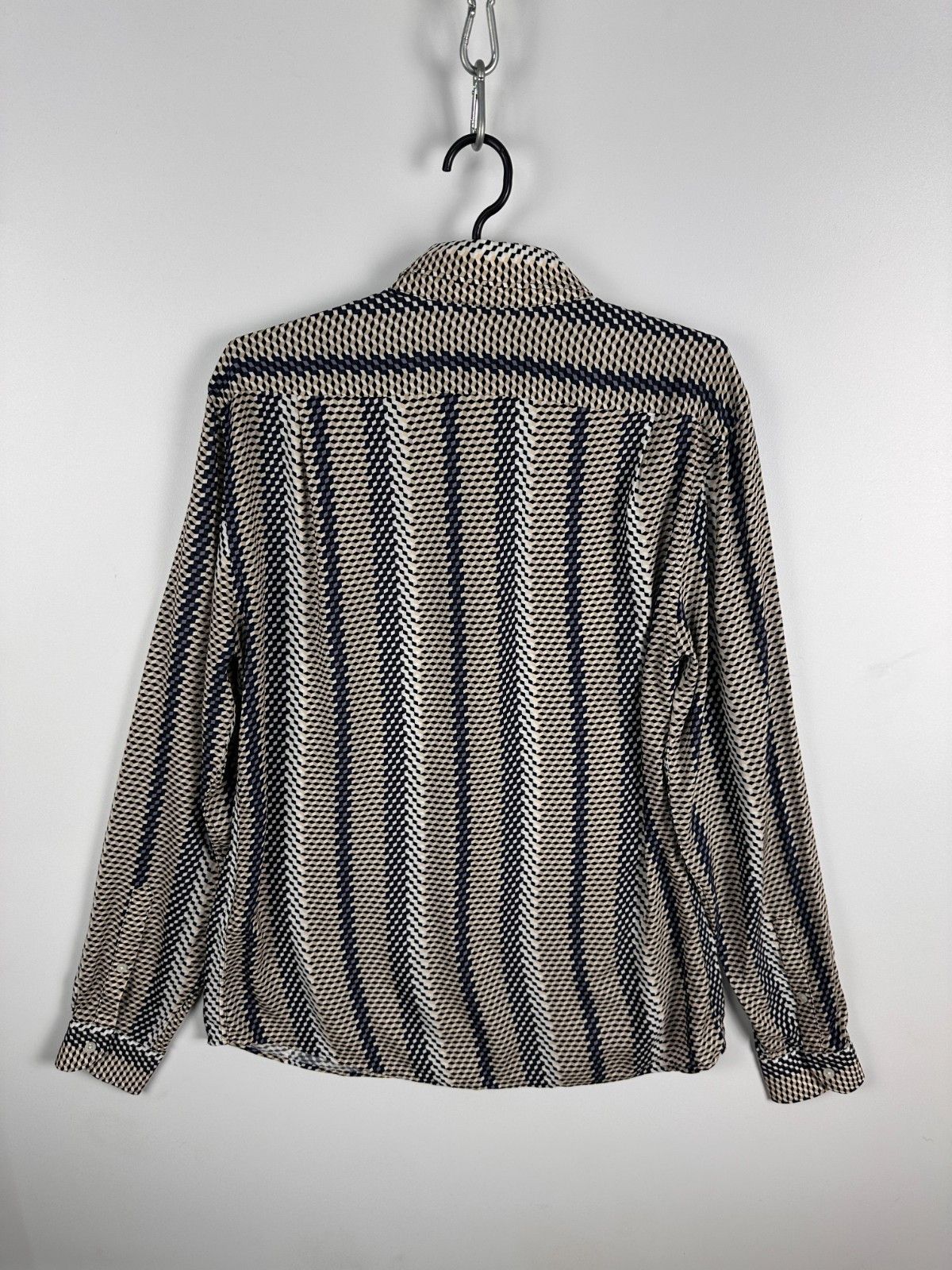 Reiss Reiss Geometric Print Mens Shirt Long Sleeve Size M Size US M / EU 48-50 / 2 - 7 Thumbnail