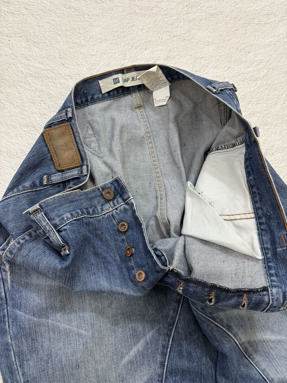 Gap 2000s GAP bootcut japan Denim y2k style Size US 34 / EU 50 - 5 Thumbnail