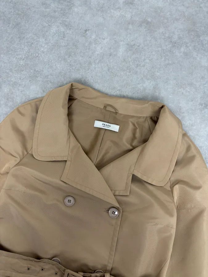 Prada AW2007 Prada Belted Short Trench Coat Size S / US 4 / IT 40 - 4 Thumbnail