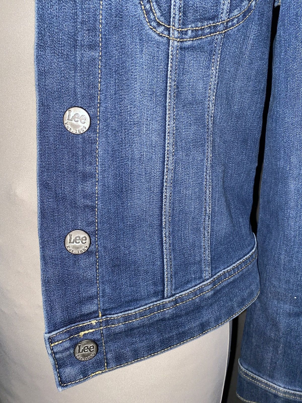 Lee Lee - Denim Jacket - Small - Very Good Condition Size S / US 4 / IT 40 - 4 Thumbnail