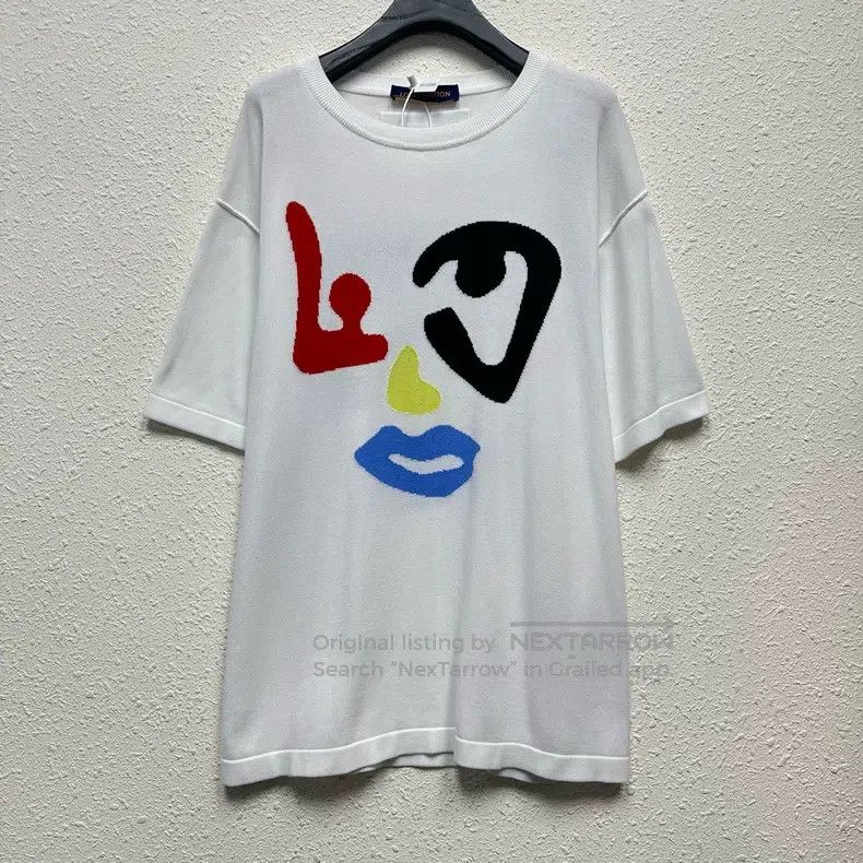 Louis Vuitton Louis Vuitton Clown graffiti knit short sleeves Size US XL / EU 56 / 4 - 1 Thumbnail