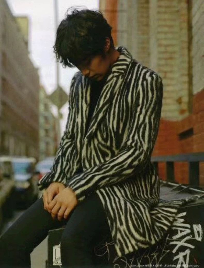 Saint Laurent Paris Saint Laurent Paris Saint Laurent Zebra Print Fur Coat-250 Size US L / EU 52-54 / 3 - 6 Thumbnail
